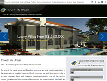 Tablet Screenshot of investinbrazil.co.uk