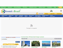 Tablet Screenshot of investinbrazil.biz